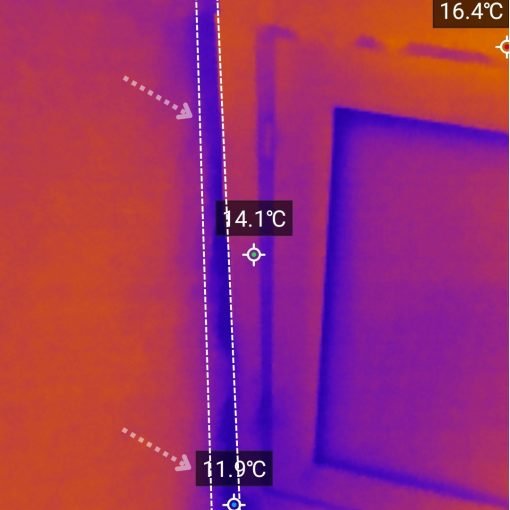 Mancato isolamento finestra in legno